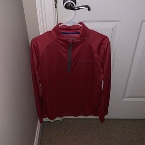 Red Vineyard Vines Fleece Jacket